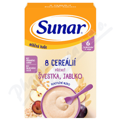 Sunar Mlecna kase 8 cereal.svest./jablko