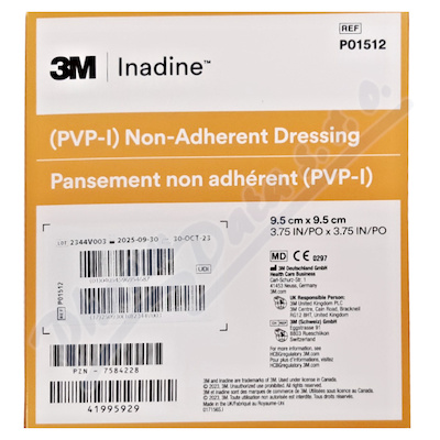 Inadine 9.5x9.5cm 25ks  PO1512