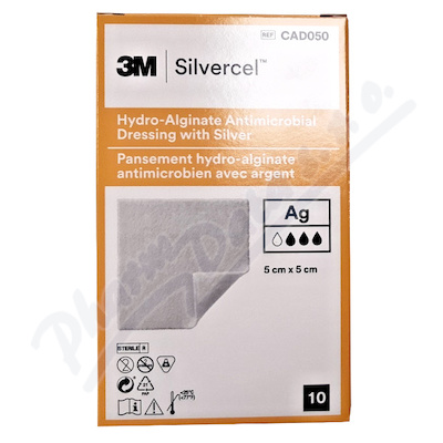 Kryti Silvercel Hydroalginate 5x5cm 10ks