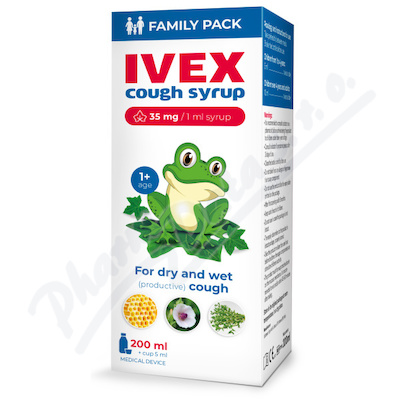 IVEX sirup na kasel od 1 roku 200ml