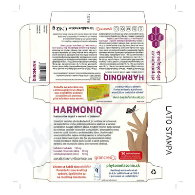 HARMONIQ harmonie mysli+nervů+trávení tbl.30