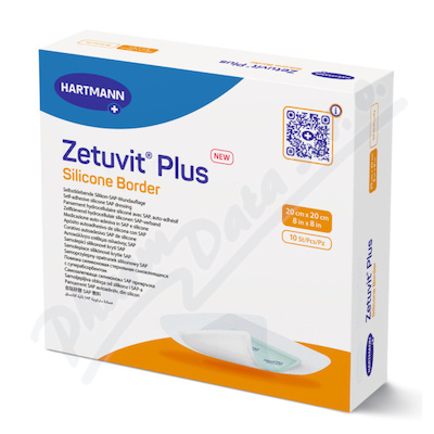 Zetuvit Plus Silic.B.20x20cm krytí 10ks