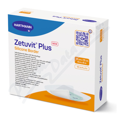 Zetuvit Plus Silic.B.15x15cm krytí 10ks