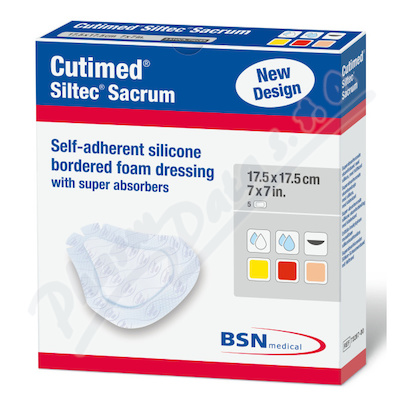 Cutimed Siltec Sacrum 17.5x17.5 7328700