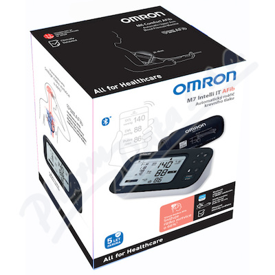 Tonometr OMRON M7 Intelli IT AFib pazni
