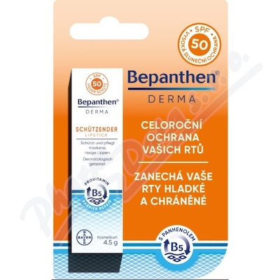 Bepanthen Derma balzam na rty SPF50 4.5g