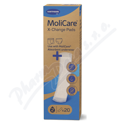 MoliCare X-Change20ks vlož. absorp.prádl