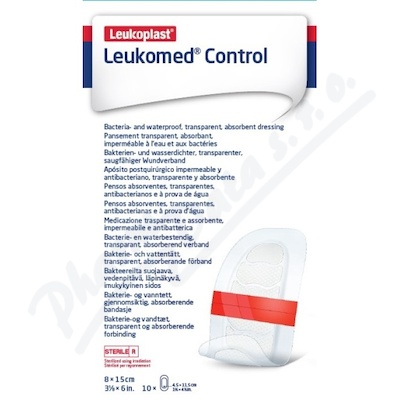 Leukomed Control 8cmx15cm/10ks,7323002
