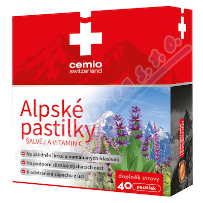 Cemio Alpske past.Salvej a vit.C 40 past