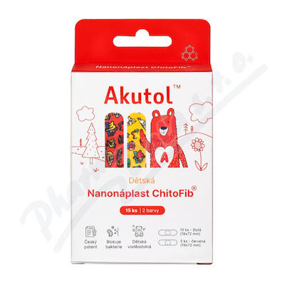 AKUTOL Nanonaplast ChitoFib Det bal.15ks
