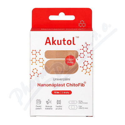AKUTOL Nanonaplast ChitoFib Uni.bal.15ks