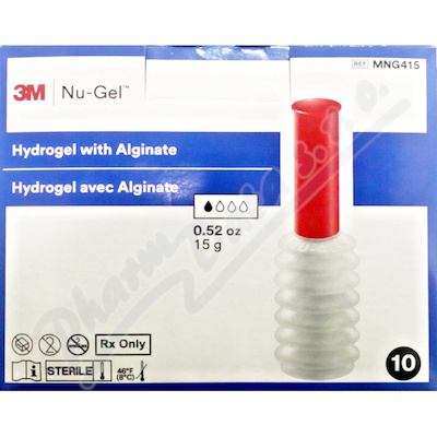 Nu-Gel3M hydr.obvaz s alginatem 15g 1x10