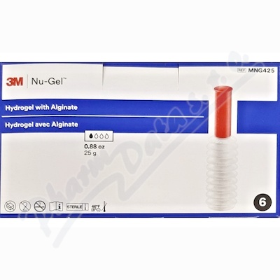 Nu-Gel3M hydr.obvaz s alginatem 25g 1x6