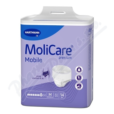Inko. kalh. natahovací MoliCare Mobile 8k M 14ks