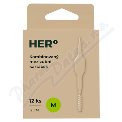 HERBADENT HERo mezizubni kartacek M 12ks