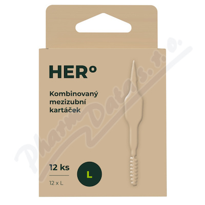 HERBADENT HERo mezizubni kartacek L 12ks