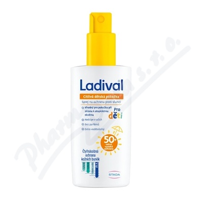 Ladival dětská citl.pokož.sp.OF50+150ml