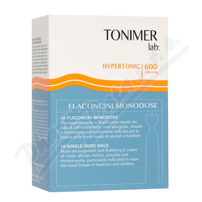 TONIMER lab Hyper.600mOsm/kg jedn.amp.18
