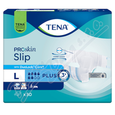 TENA Proskin Slip Plus L ink.30ks 710703