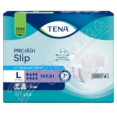TENA Proskin Slip Maxi L 24ks 712500