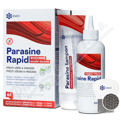 ENEO Parasine Rapid rozt.+šampon 2x200ml