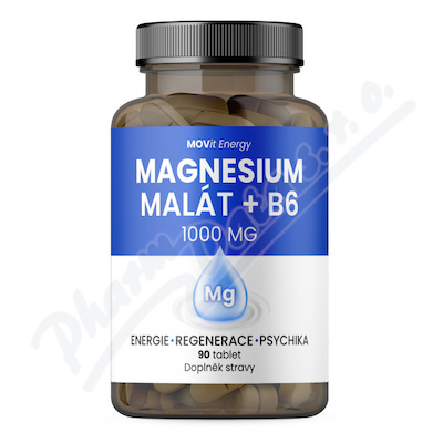 MOVit MAGNESIUM MALATE 1000mg + B6 90tbl