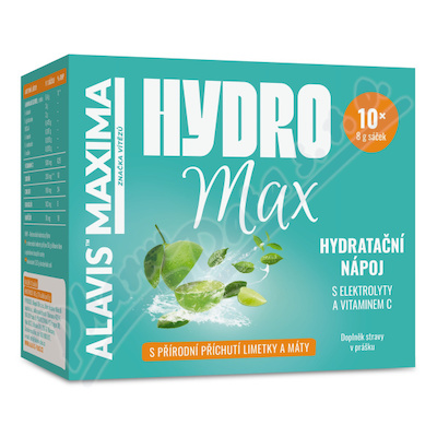 AM HydroMax hydratační nápoj sáčky lime/máta 10x8g