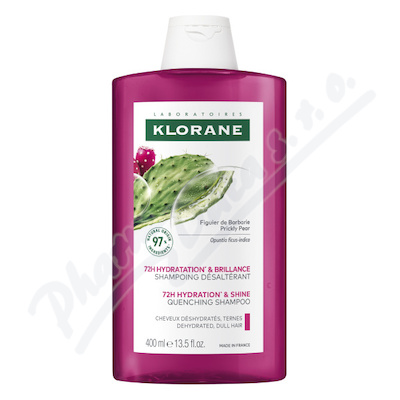 KLORANE Hydratační šampon s opuncií 400ml