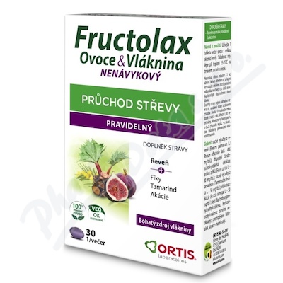 Fructolax Ovoce&Vlak. TABL.30tbl.