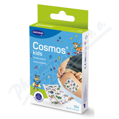 Cosmos kids náplast voděodol.6x10cm 10ks