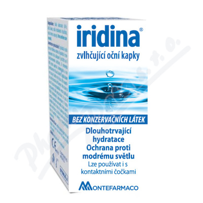 IRIDINA zvlhcujici ocni kapky 10ml