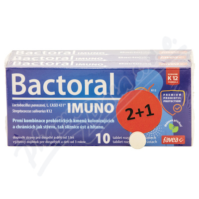 FAVEA Bactoral IMUNO tbl.10 2+1
