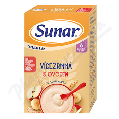 Sunar Cereal.kaše vicezr.s ovoc.210g