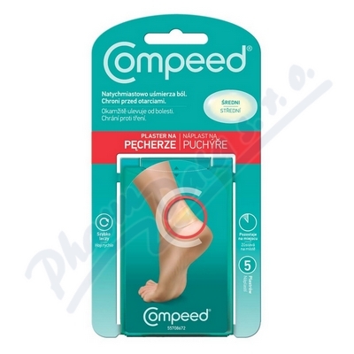 COMPEED náplast puchýř střední 5 ks