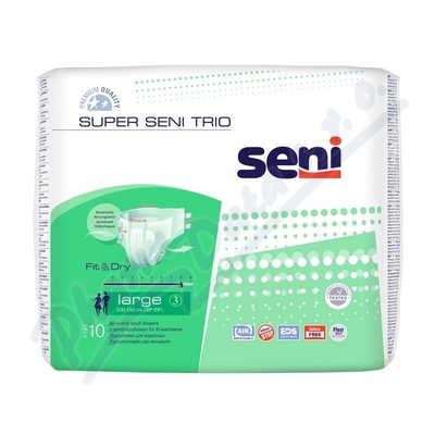 Seni Super Trio Extra L 10ks plenk.kalh.