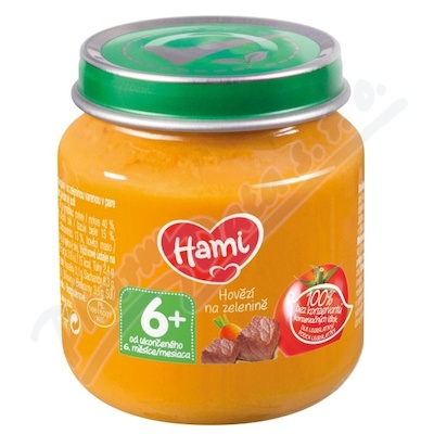 Hami pr.hove.na zelenine 125g 6M 109906