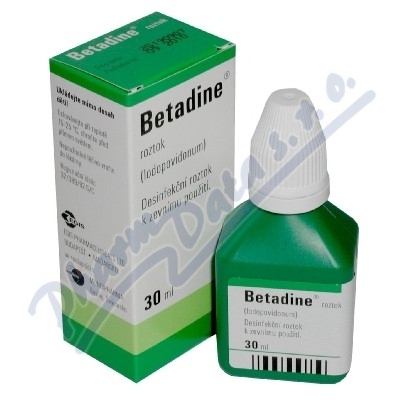 Betadine liq.zelený 1x30ml