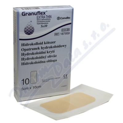 Granuflex Extra-Thin 5x10cm 10ks 187959