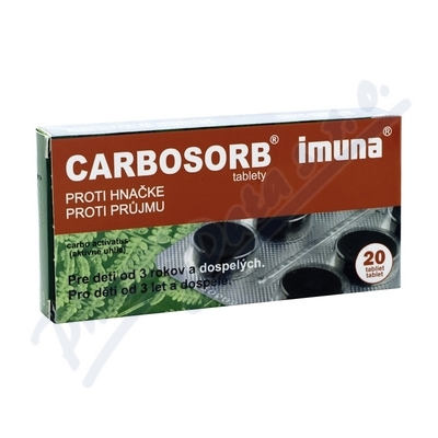 Carbosorb tbl.20x320mg-blistr