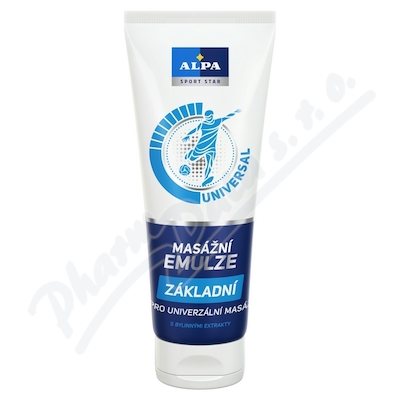 ALPA masažní emulze základní 210ml