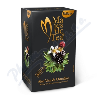 Čaj Majestic Tea Aloe vera+Ostružina 20x2.5g