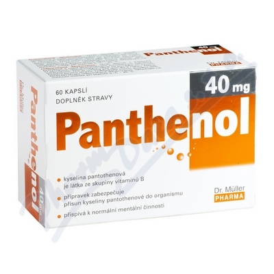 DR.MULLER Panthenol kapsle 40mg, 60 cps