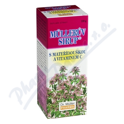 Müllerův sirup s mateřídouškou a vitaminem C 320g