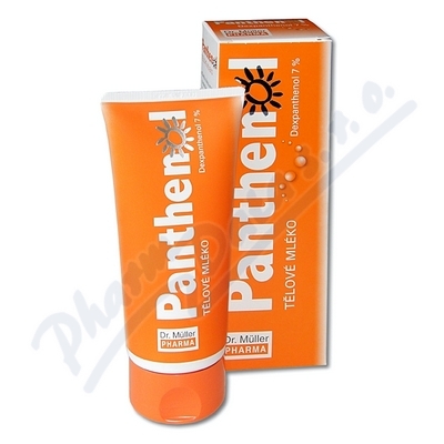 DR.MULLER Panthenol tělové mléko 7%200ml