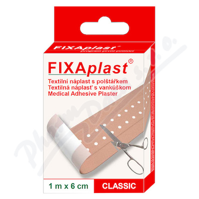 Fixaplast Classic 1mx6cm neděl.s polšt.