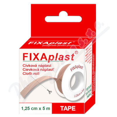 Fixaplast náplast cívka 1.25cmx5m