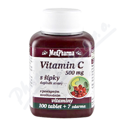 MedPh Vit.C 500mg s šípky 107tbl.