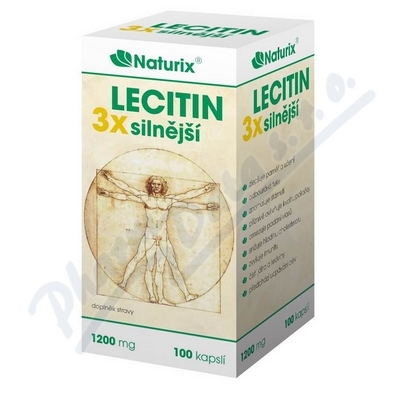 Lecitin 1200mg-3x silnější 100 cps