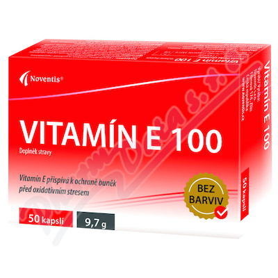 Vitamín E 100 cps.50 proti stárn.organ.