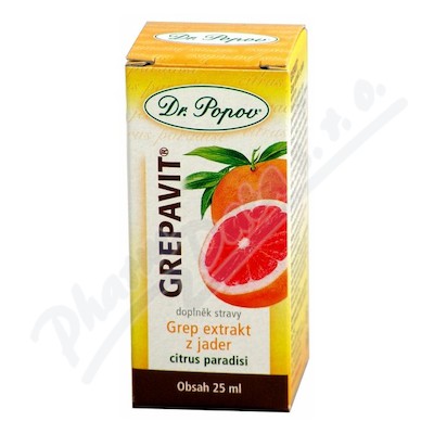 DR.POPOV Grepavit grep extr.z jader 25ml